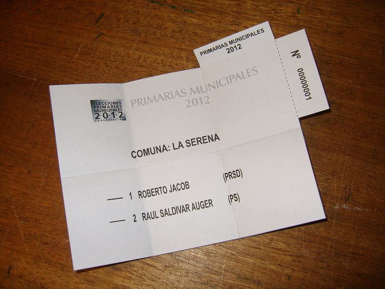 Concertación municipal primaries, 2012