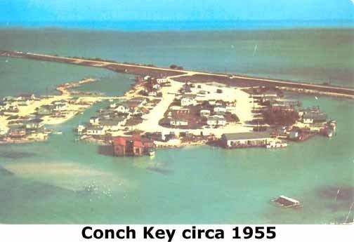 Conch Key, Florida wwwkeyshistoryorgCKAerial1955jpg