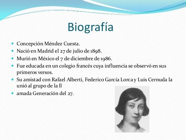 Concha Méndez - Alchetron, The Free Social Encyclopedia