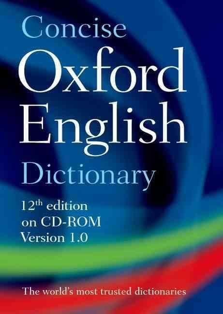 Concise Oxford English Dictionary t0gstaticcomimagesqtbnANd9GcQC68rVTMionpclY