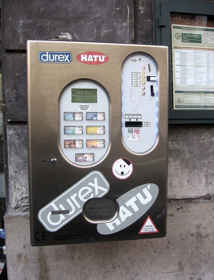 Condom machine