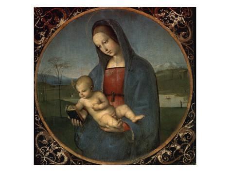 Conestabile Madonna Madonna and Child Conestabile Madonna Giclee Print by Raphael at