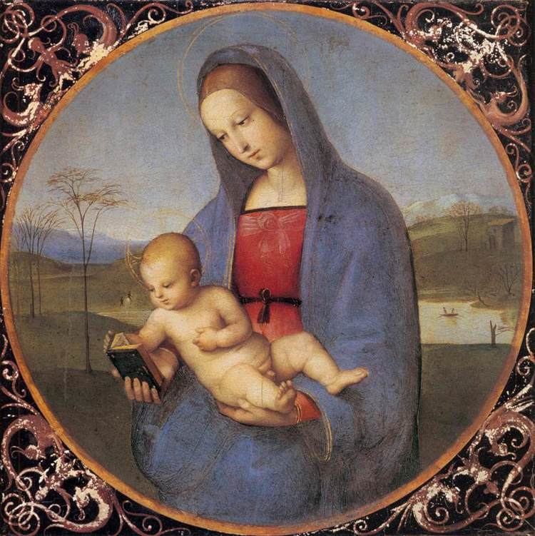 Conestabile Madonna Web Gallery of Art searchable fine arts image database