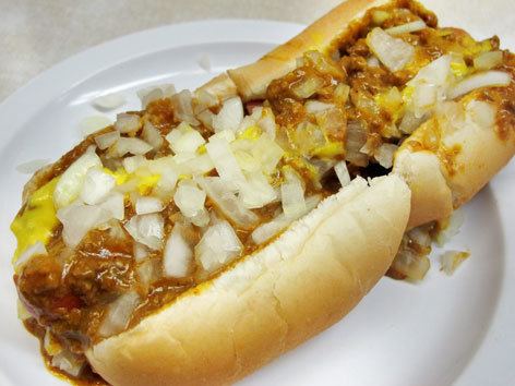 Coney Island hot dog Coney Island Hot Dog Detroit Michigan Local Food Guide