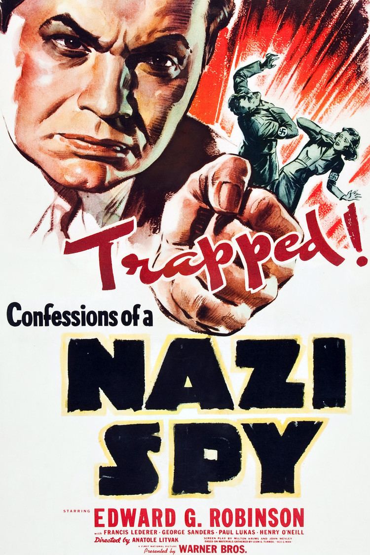 Confessions of a Nazi Spy wwwgstaticcomtvthumbmovieposters5564p5564p