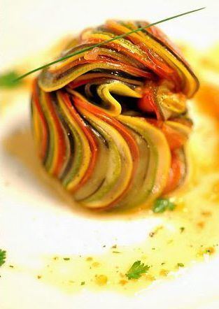 Confit byaldi Confit Byaldi Ratatouille from the movie one of the more complex