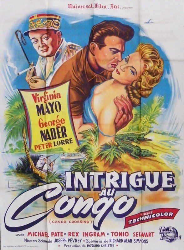 Congo Crossing Brantone Movie Poster Congo Crossing 1956