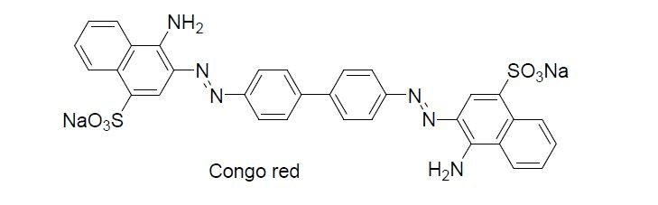 Congo red The Following Structure Is That Of Congo Red An I Cheggcom