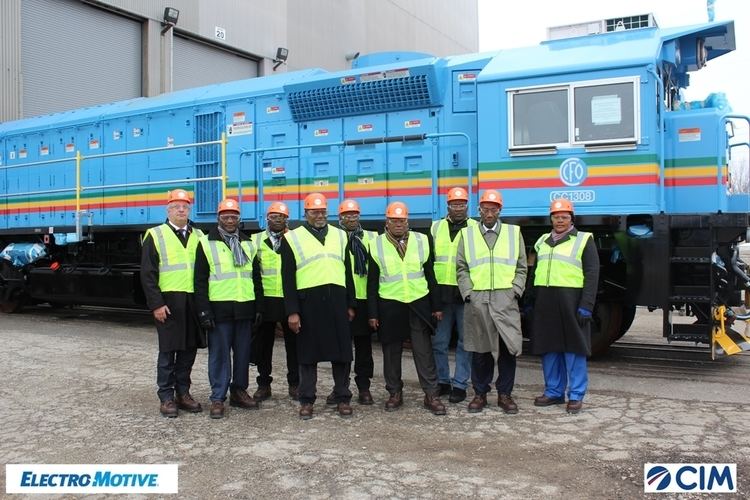 Congo–Ocean Railway CIM 10 new diesel electric locomotives soon to be in service at