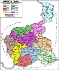 Congress Poland Administrative division of Congress Poland Wikipedia