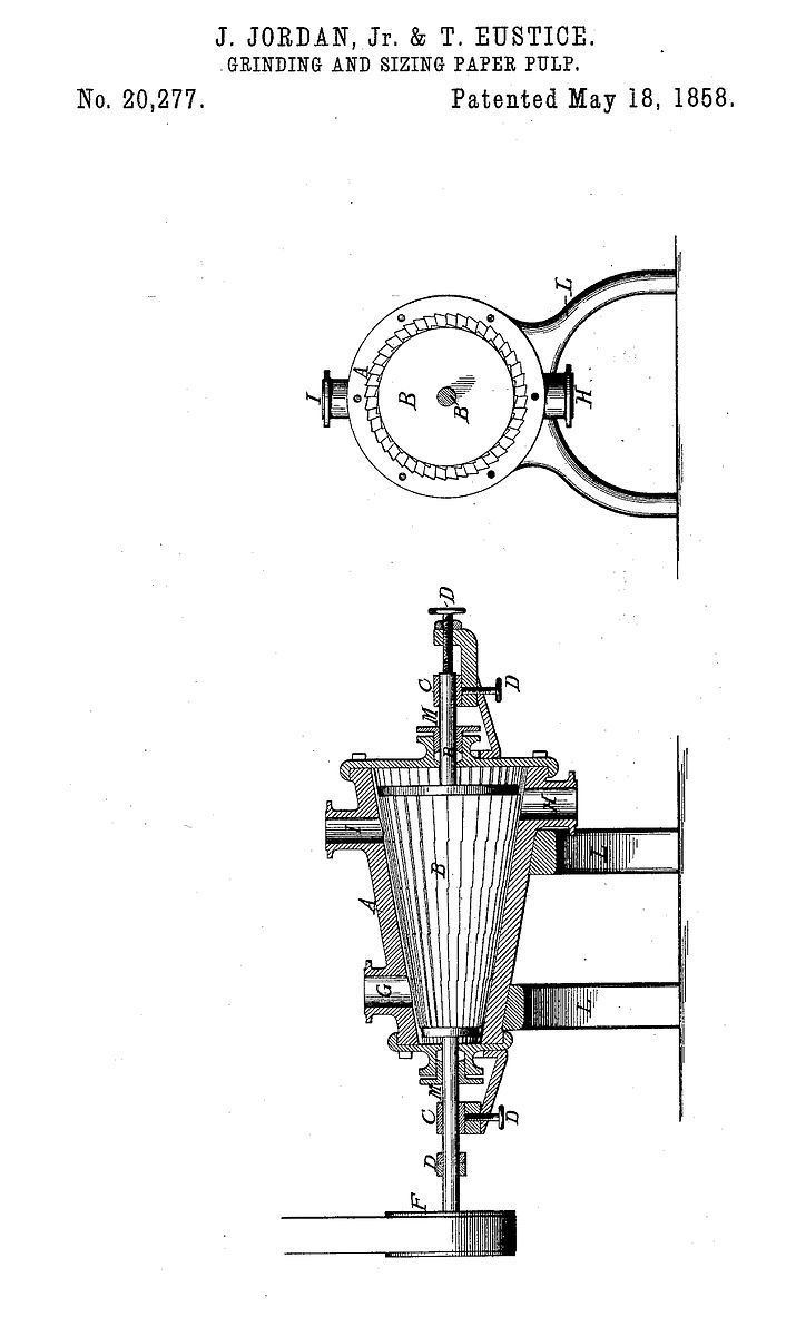 Conical refiner