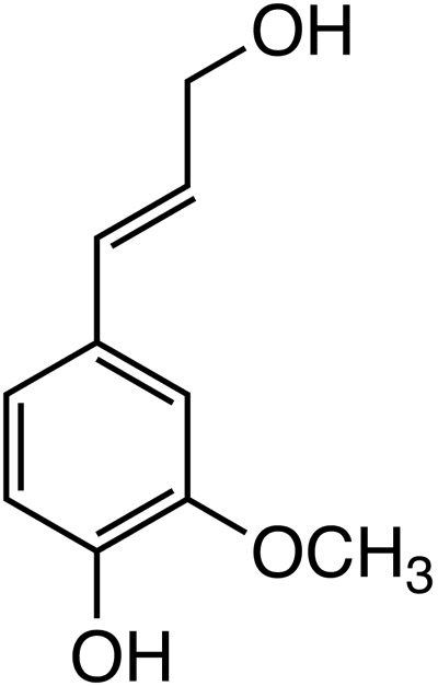 Coniferyl alcohol bmse010248 coniferyl alcohol at BMRB