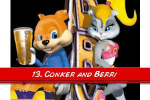 Conker (series) Top 14 Video Game Couples ElderGeekcom
