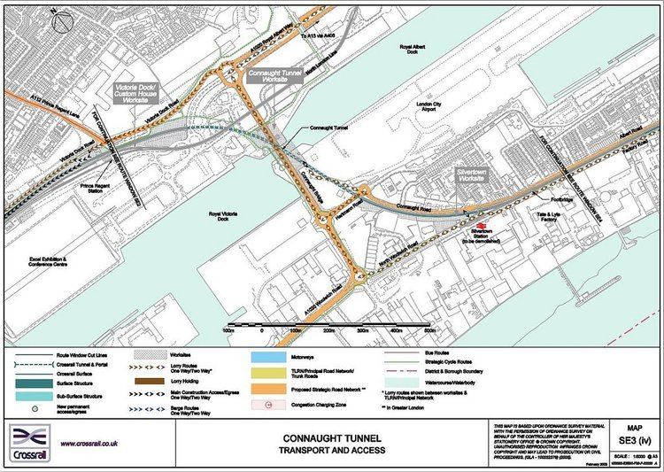 Connaught Tunnel Connaught Tunnel Crossrail Works Construction Etc