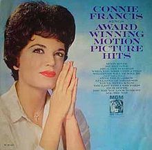 Connie Francis Sings Award Winning Motion Picture Hits httpsuploadwikimediaorgwikipediaenthumb7