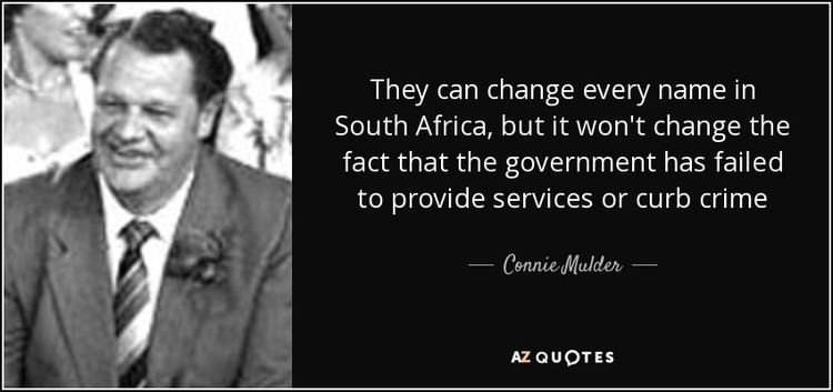 Connie Mulder QUOTES BY CONNIE MULDER AZ Quotes