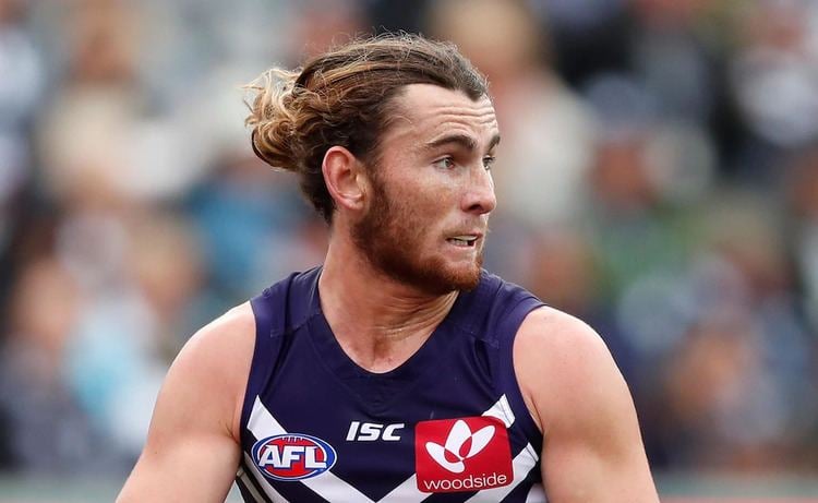 Connor Blakely Fremantle youngster Connor Blakely dropped after impromptu surf trip