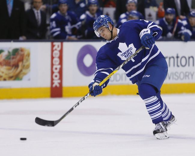 Connor Carrick Leafs Connor Carrick has plan for Jack Eichel Toronto Maple Leafs