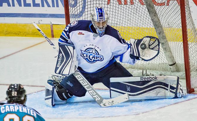 Connor Hellebuyck Winnipeg Jets prospect Connor Hellebuyck carrying load for