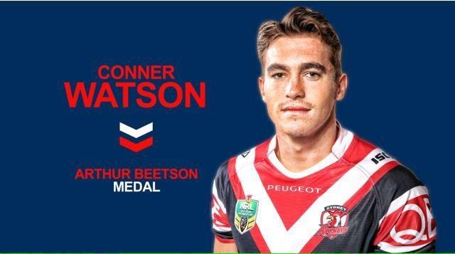 Connor Watson Sydney Roosters on Twitter quotThe Arthur Beetson Medal is awarded to