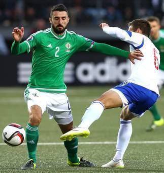 Conor McLaughlin Northern Ireland v Hungary Conor McLaughlin39s relishing