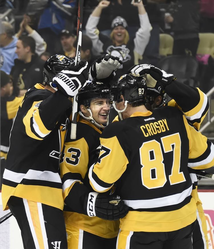 Conor Sheary Conor Sheary steps into RW spot on Sidney Crosby39s line Pittsburgh