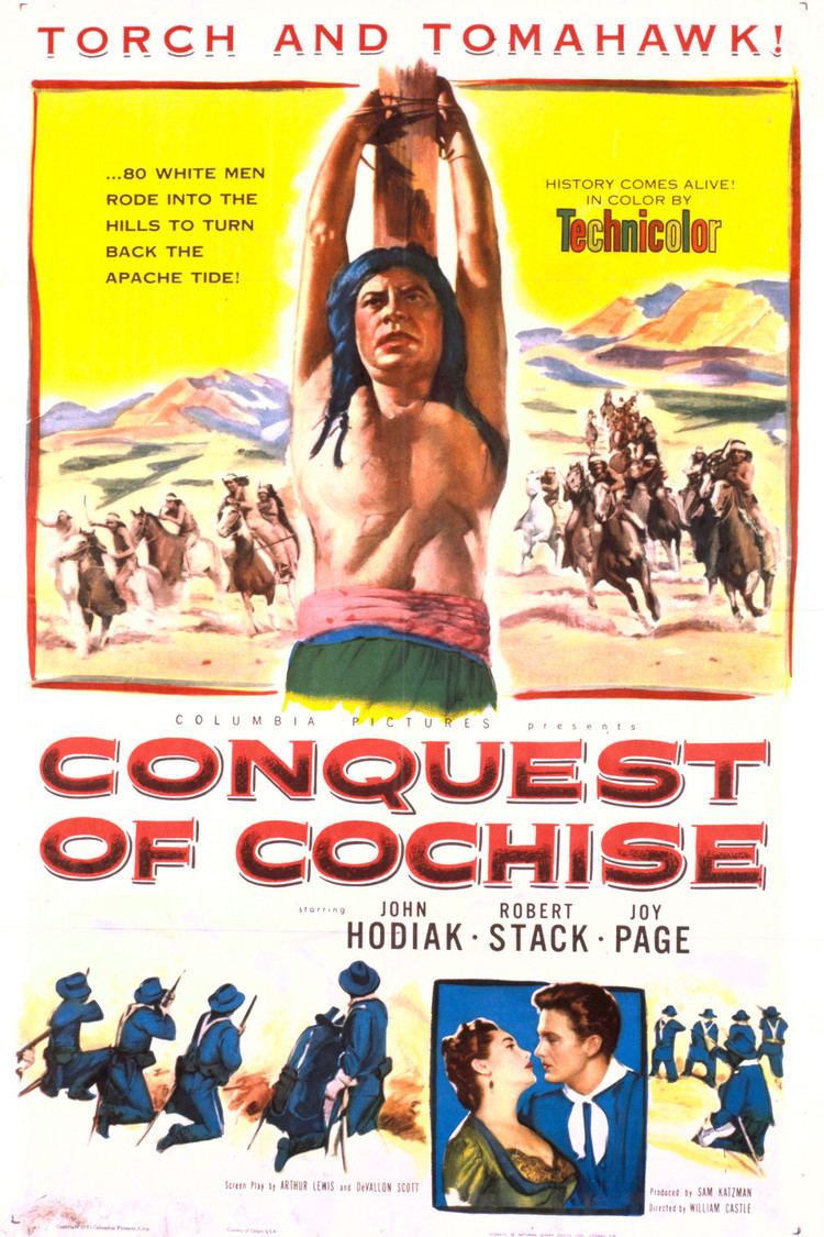 Conquest of Cochise wwwgstaticcomtvthumbmovieposters8643p8643p