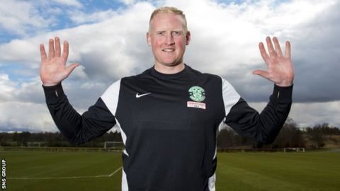 Conrad Logan Hibernian sign former Leicester City goalkeeper Conrad Logan BBC Sport