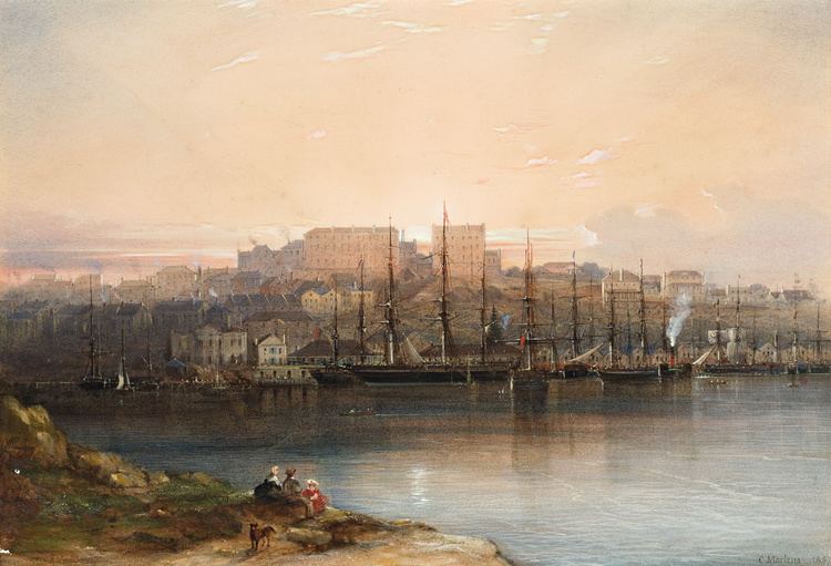 Conrad Martens FileConrad Martens Campbells Wharf 1857jpg Wikimedia Commons