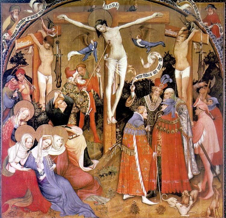 Conrad von Soest The Crucifixion by KONRAD von Soest