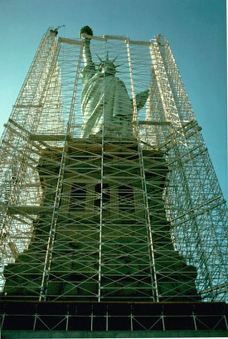 Conservation-restoration of the Statue of Liberty