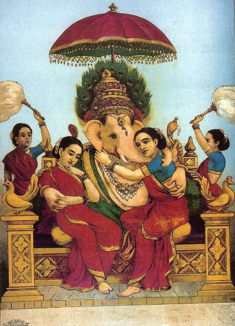 Consorts of Ganesha