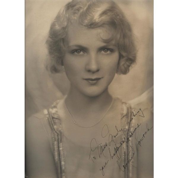Constance Howard Constance Howard Silent and Early Talkie Starlet Autographed Photo