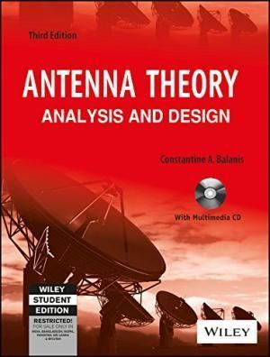 Constantine A. Balanis 9780471667827 Antenna Theory Analysis and Design 3rd Edition