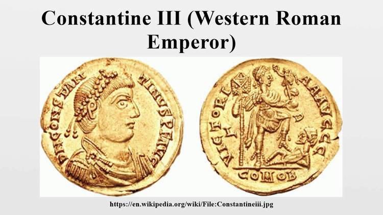 Constantine III (Western Roman Emperor) Constantine III Western Roman Emperor YouTube