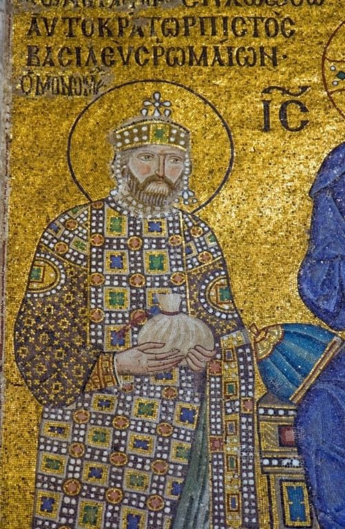 Constantine IX Monomachos Hagia Sophia Constantine IX Monomachos Augusta Zoe