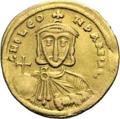 Constantine V Solidus 720741 Leo III the Isaurian and Constantine V Copronymus