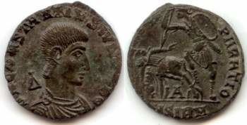 Constantius Gallus Constantius Gallus Roman Imperial Coins reference at WildWindscom