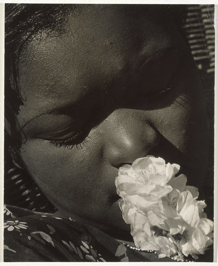 Consuelo Kanaga Brooklyn Museum Browse Objects Frances with a Flower