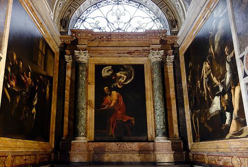 Contarelli Chapel Caravaggio Contarelli Chapel San Luigi dei Francesi Rome