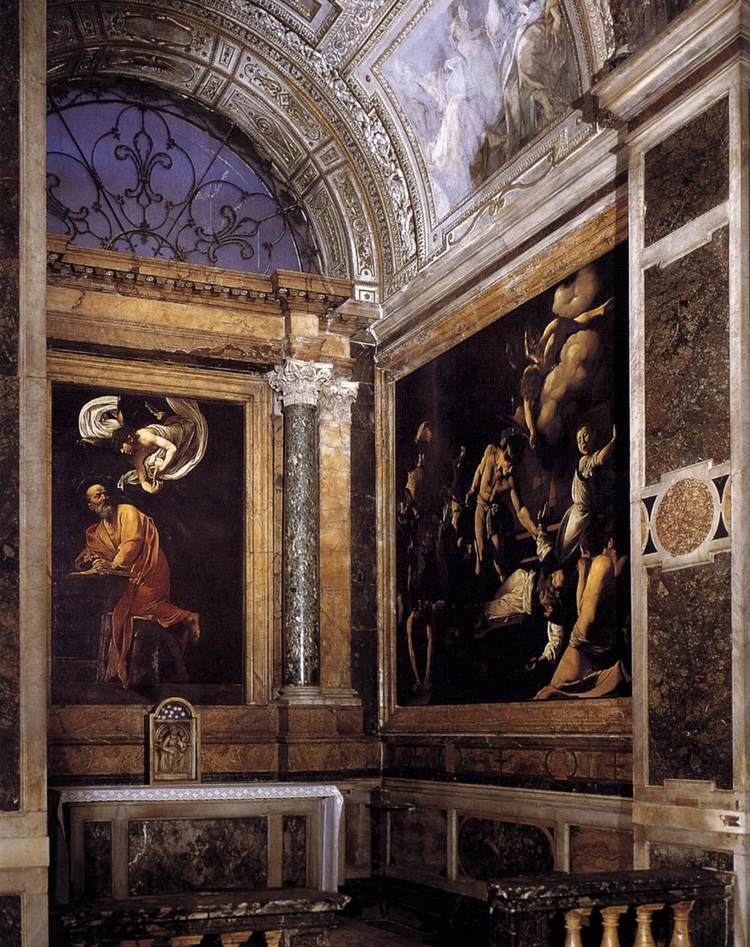 Contarelli Chapel Web Gallery of Art searchable fine arts image database