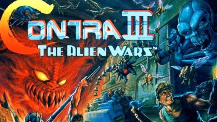 Contra III: The Alien Wars CGRundertow CONTRA III THE ALIEN WARS for Super Nintendo Video Game