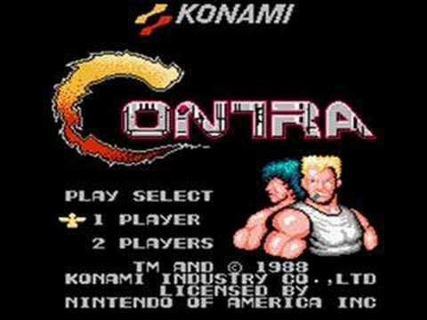 Contra (video game) Re Contra video game review Angry video games YouTube