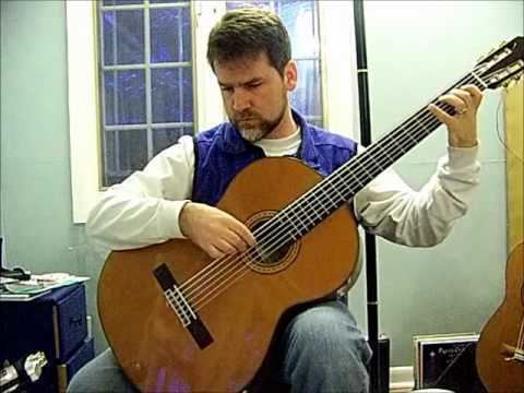 Contrabass guitar Prelude to Cello Suite 1 J S Bach contrabass classical guitar
