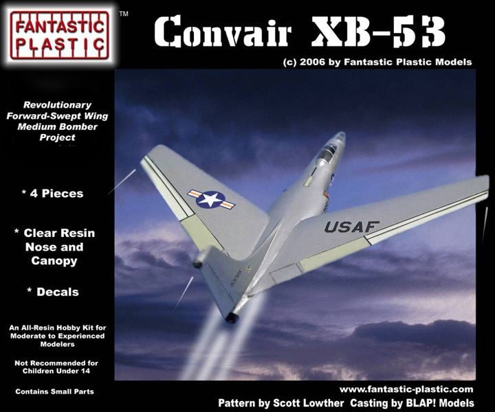 Convair XB-53 Convair XB53 by Fantastic Plastic