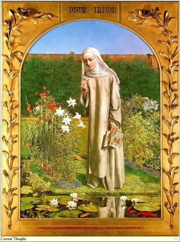 Convent Thoughts FileCharles Allston Collins Convent Thoughtsjpg Wikimedia Commons