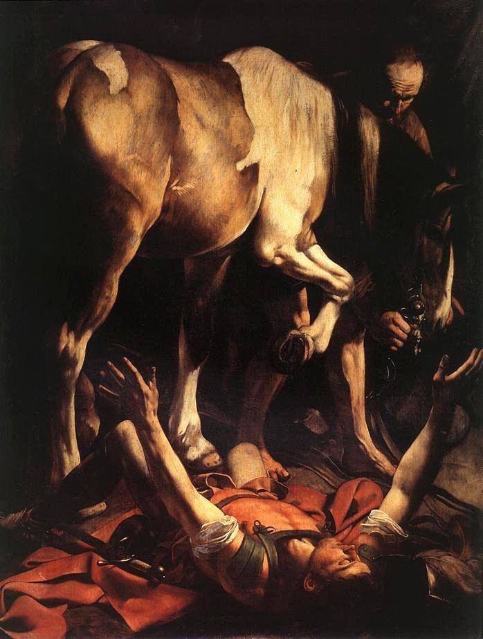 Conversion on the Way to Damascus bestpaintingsforsalecomUploadPicCaravaggiobig