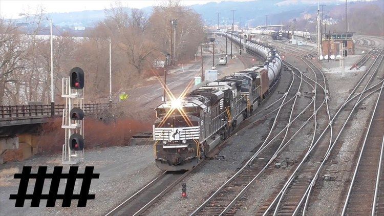 Conway Yard Norfolk Southern Trains at Conway Yard in Conway PA YouTube