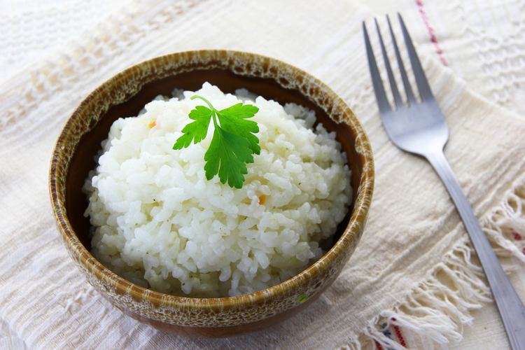 Cooked rice wwwwikihowcomimages773MakeOvenSteamedRice