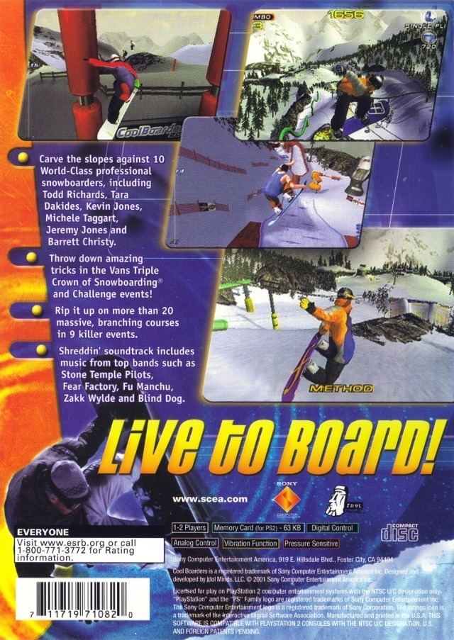 Cool Boarders 2001 Cool Boarders 2001 Box Shot for PlayStation 2 GameFAQs